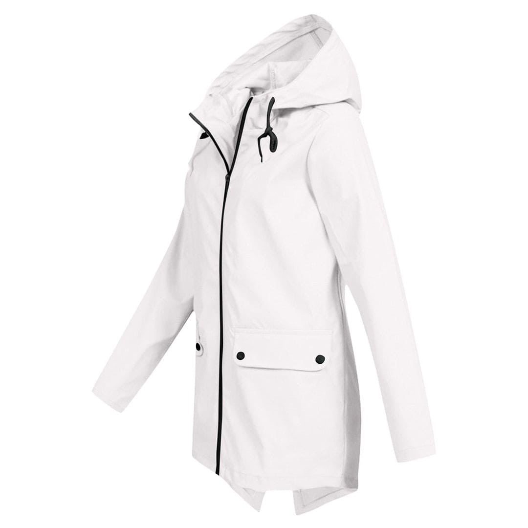 Tanja | Damen Winterjacke mit Kapuze und Reißverschluss