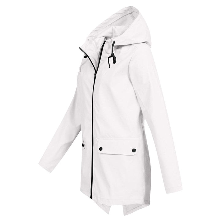 Tanja | Damen Winterjacke mit Kapuze und Reißverschluss