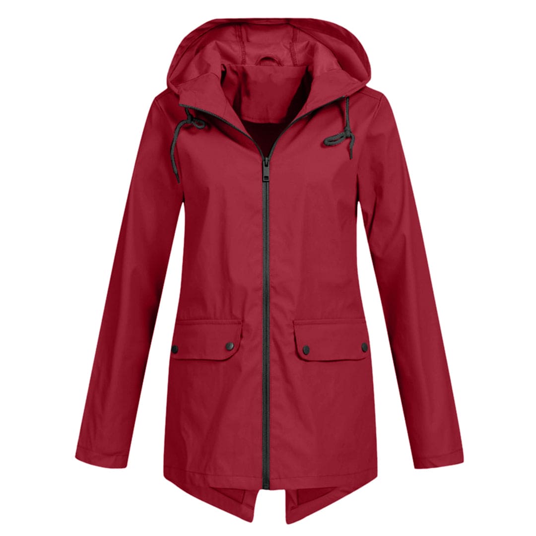 Tanja | Damen Winterjacke mit Kapuze und Reißverschluss