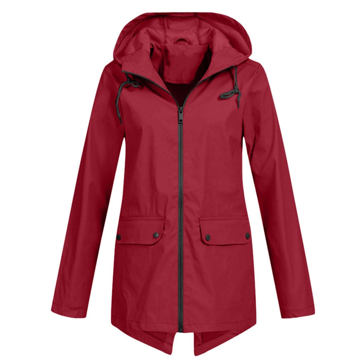 Tanja | Damen Winterjacke mit Kapuze und Reißverschluss