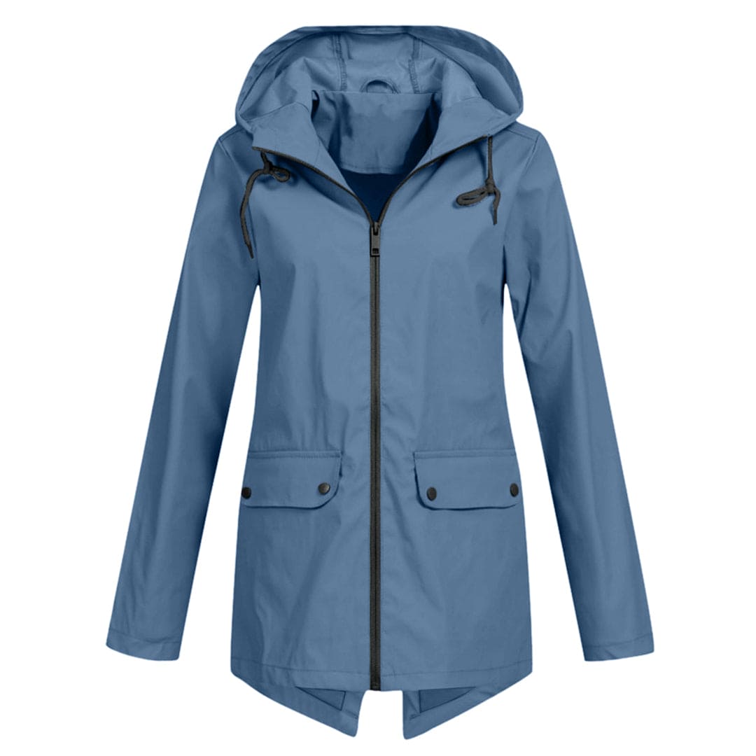 Tanja | Damen Winterjacke mit Kapuze und Reißverschluss