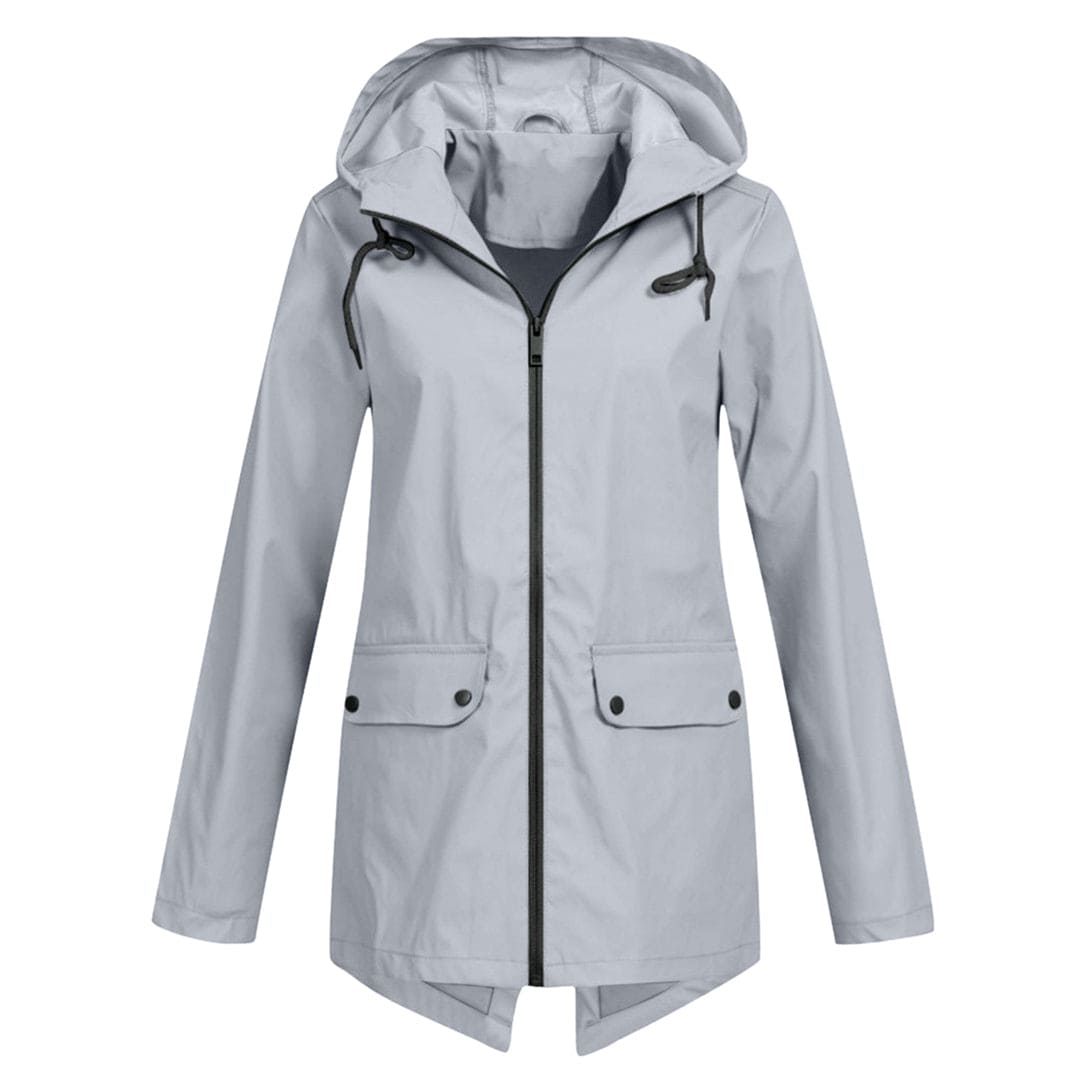 Tanja | Damen Winterjacke mit Kapuze und Reißverschluss