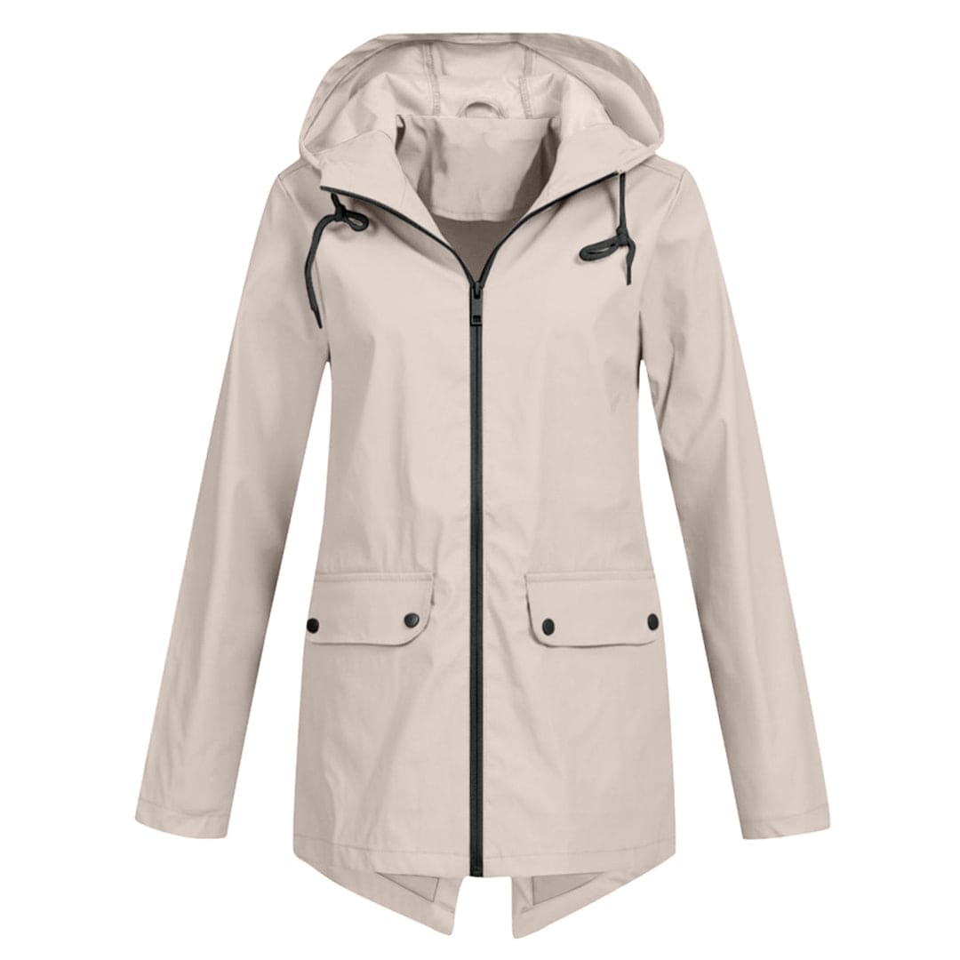 Tanja | Damen Winterjacke mit Kapuze und Reißverschluss