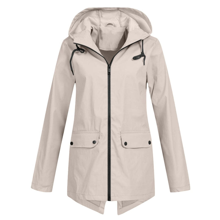 Tanja | Damen Winterjacke mit Kapuze und Reißverschluss