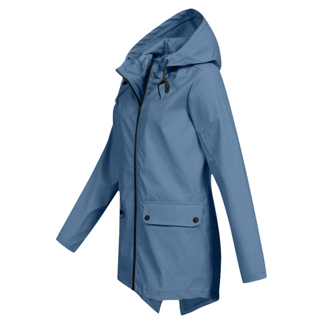 Tanja | Damen Winterjacke mit Kapuze und Reißverschluss