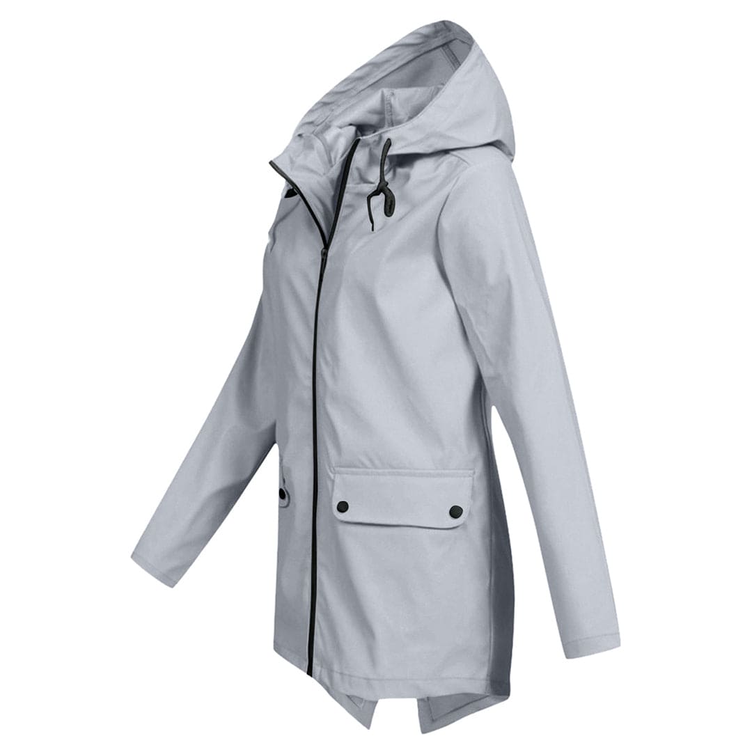Tanja | Damen Winterjacke mit Kapuze und Reißverschluss