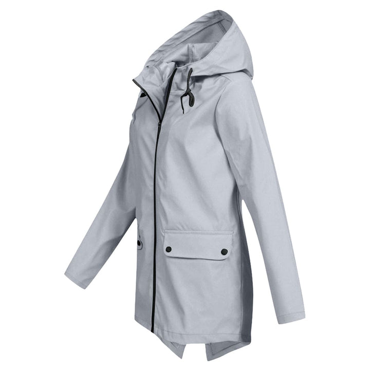 Tanja | Damen Winterjacke mit Kapuze und Reißverschluss