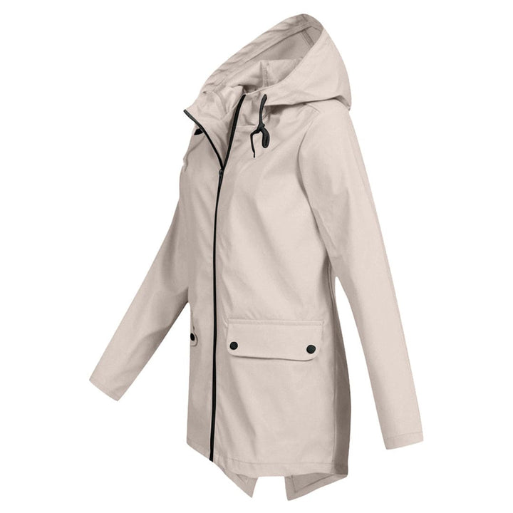 Tanja | Damen Winterjacke mit Kapuze und Reißverschluss
