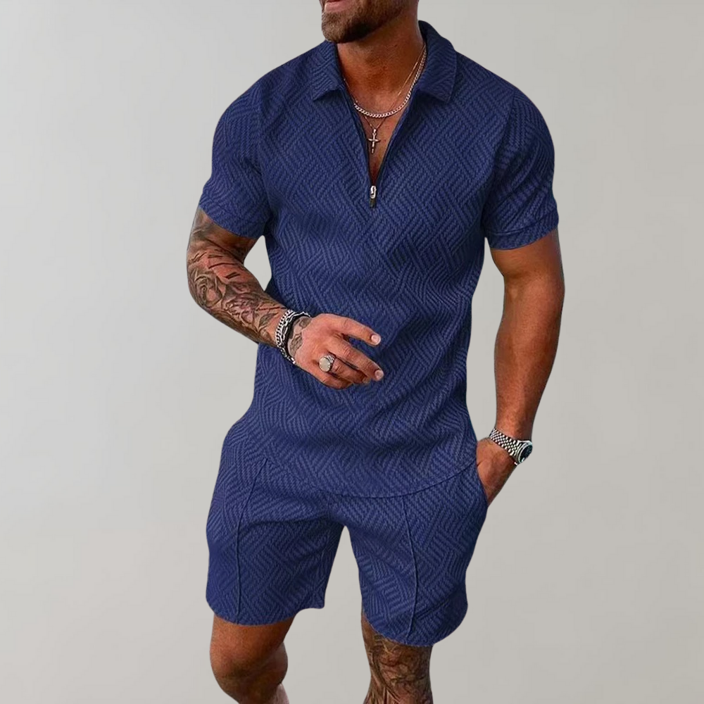 Andreas | Elegant og Komfortabel Polo Sett for Menn