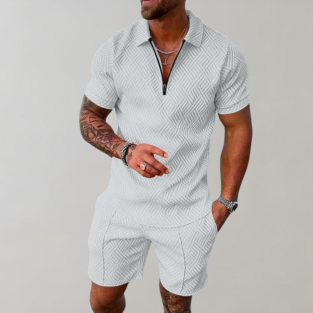 Andreas | Elegant og Komfortabel Polo Sett for Menn