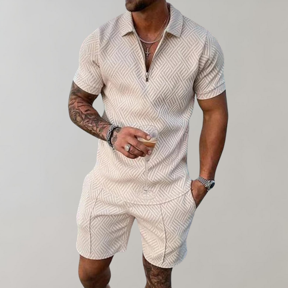 Andreas | Elegant og Komfortabel Polo Sett for Menn