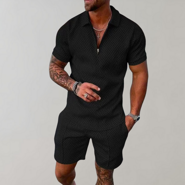Andreas | Elegant og Komfortabel Polo Sett for Menn