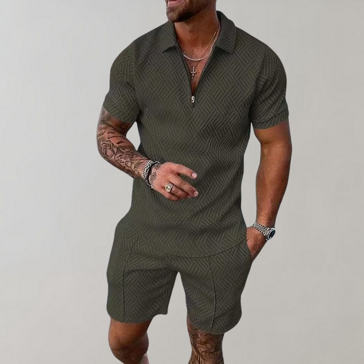 Andreas | Elegant og Komfortabel Polo Sett for Menn