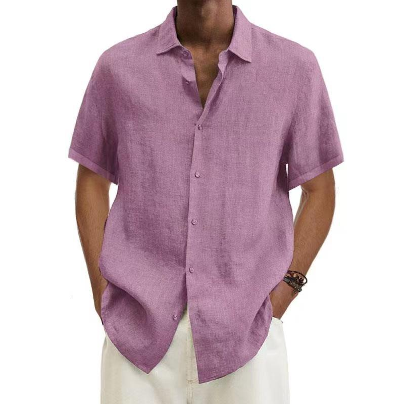 Lars | Stilfull Casual Kort Skjorte
