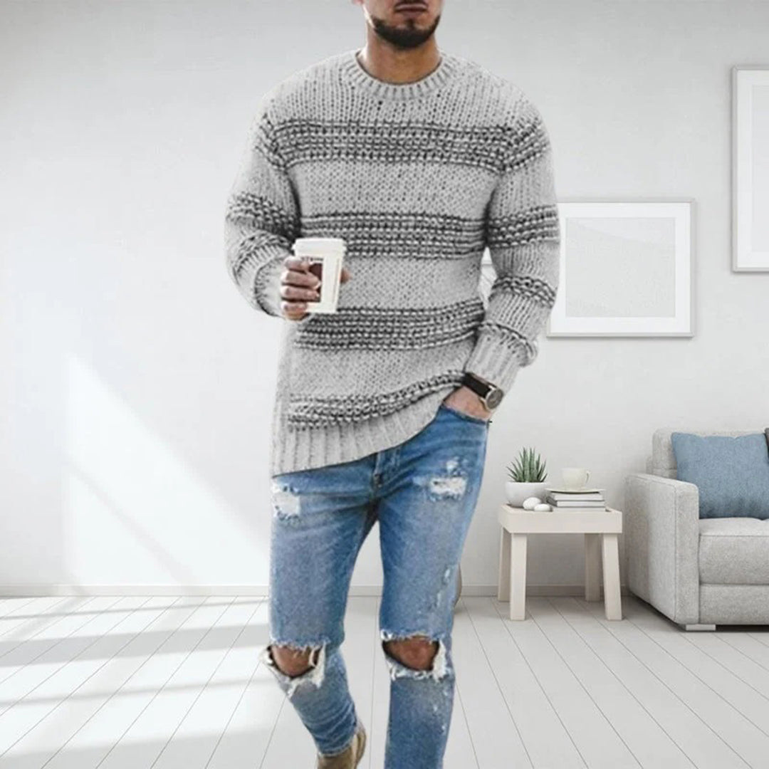 Vidar | Casual og Stilfull Strikkegenser