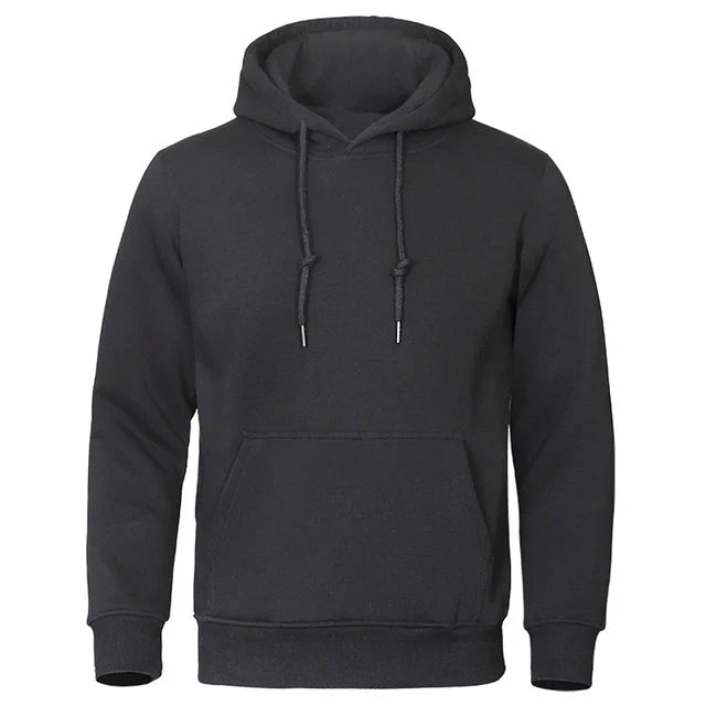 Franz | Herren Lässiges Kapuzen-Sweatshirt mit Kordelzug und Ärmel