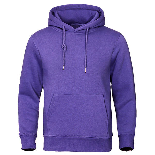 Franz | Herren Lässiges Kapuzen-Sweatshirt mit Kordelzug und Ärmel