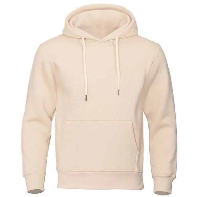 Franz | Herren Lässiges Kapuzen-Sweatshirt mit Kordelzug und Ärmel