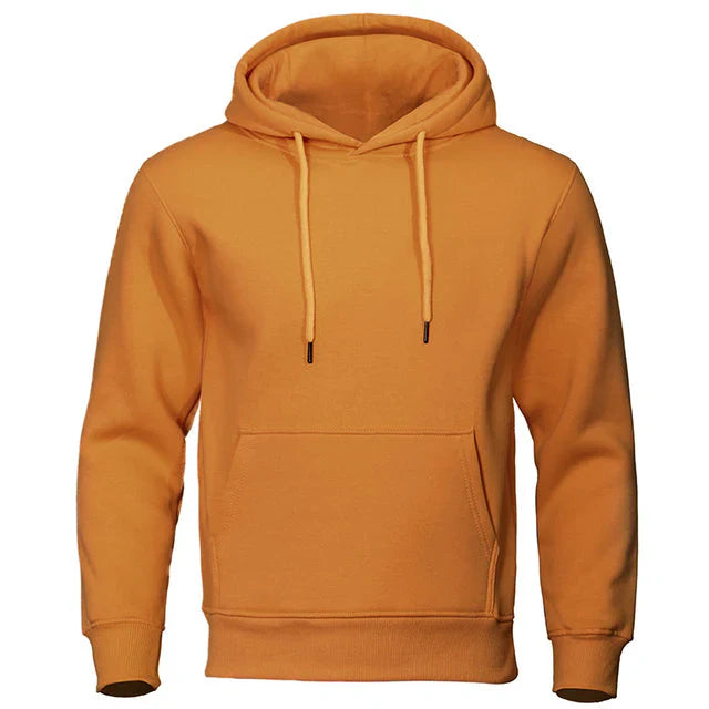 Franz | Herren Lässiges Kapuzen-Sweatshirt mit Kordelzug und Ärmel
