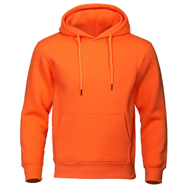 Franz | Herren Lässiges Kapuzen-Sweatshirt mit Kordelzug und Ärmel