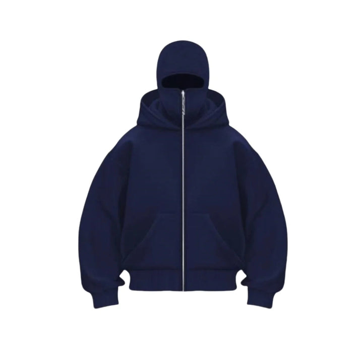Hugo | Herren Lässiges Kapuzen-Sweatshirt mit Reißverschluss