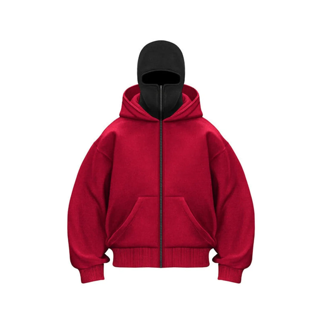 Hugo | Herren Lässiges Kapuzen-Sweatshirt mit Reißverschluss