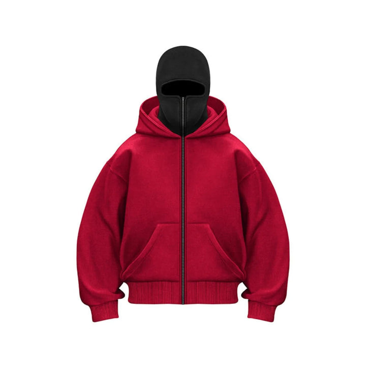 Hugo | Herren Lässiges Kapuzen-Sweatshirt mit Reißverschluss
