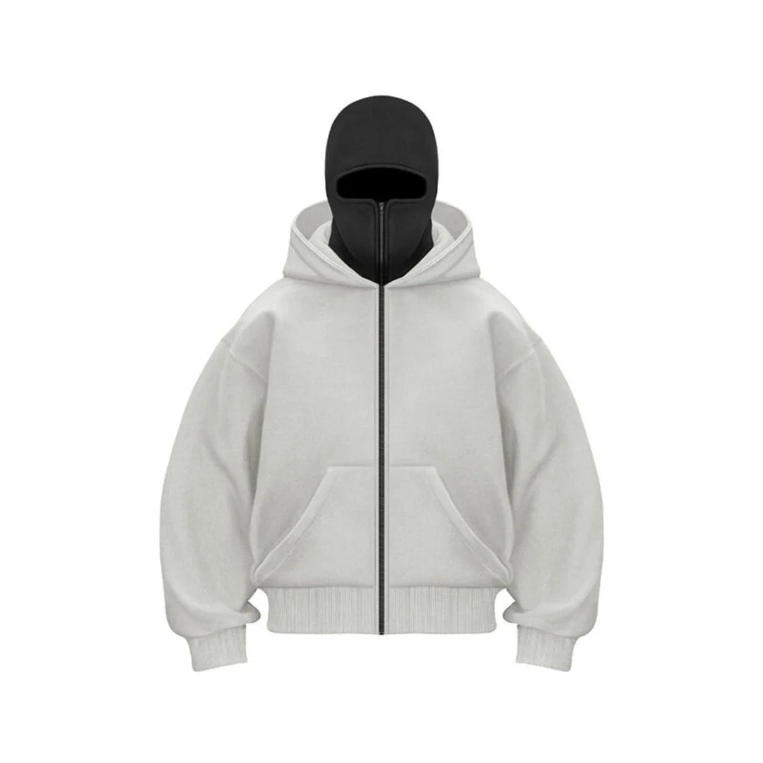 Hugo | Herren Lässiges Kapuzen-Sweatshirt mit Reißverschluss