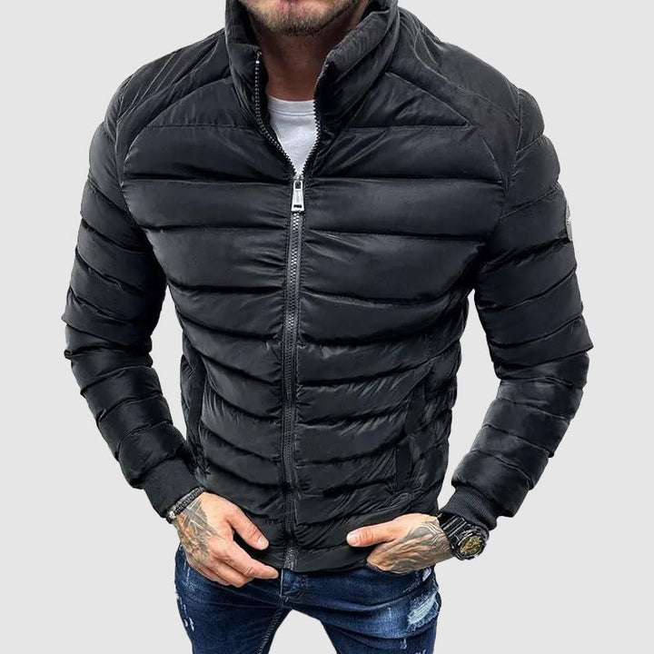 Emil | Herren Modische Steppjacke Slim Fit Winterjacke