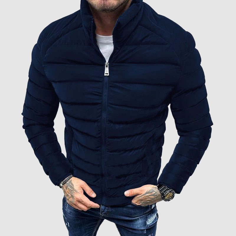 Emil | Herren Modische Steppjacke Slim Fit Winterjacke