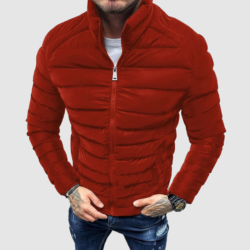 Emil | Herren Modische Steppjacke Slim Fit Winterjacke