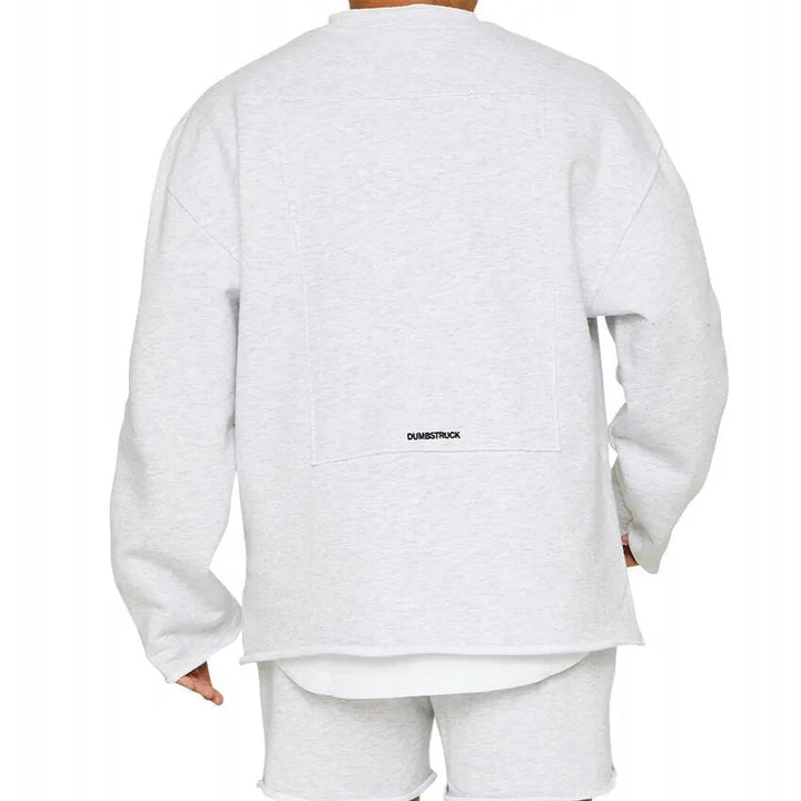Paul | Herren Locker Geschnittener Pullover Lounge-Sweatshirt