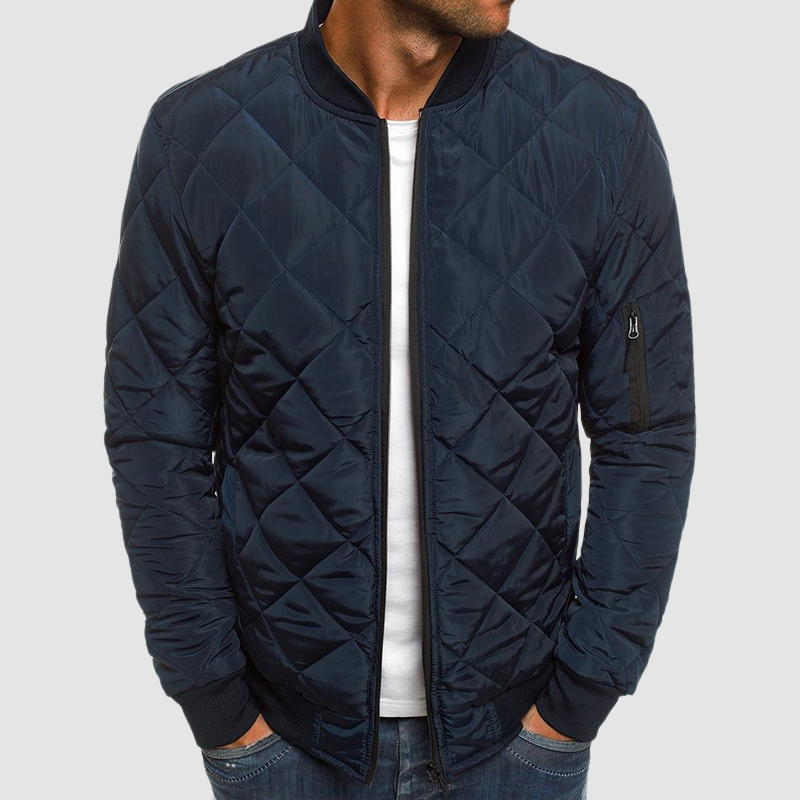 Anton | Herren Gestepptes Warmes Winterstyle Jacke