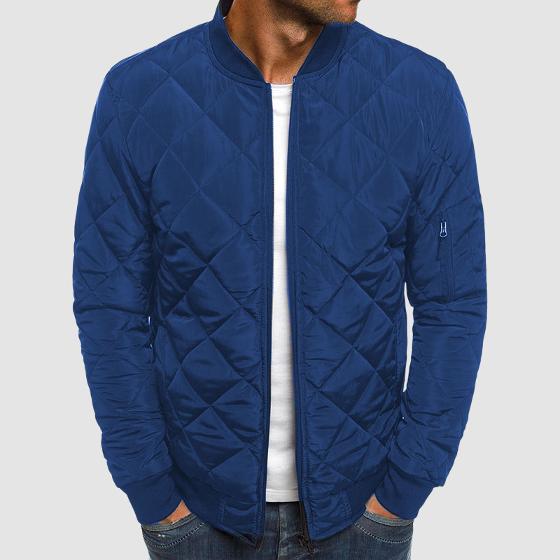 Anton | Herren Gestepptes Warmes Winterstyle Jacke