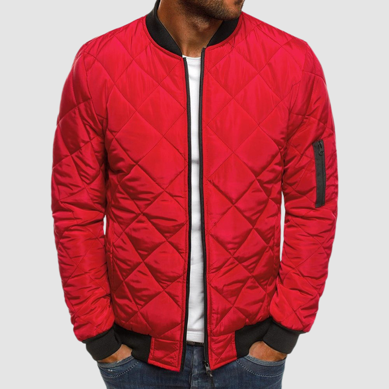 Anton | Herren Gestepptes Warmes Winterstyle Jacke