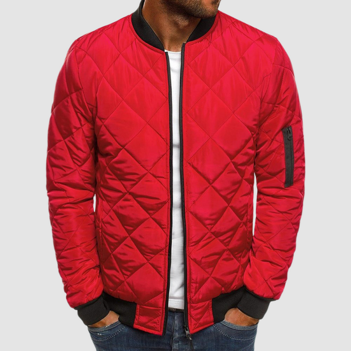 Anton | Herren Gestepptes Warmes Winterstyle Jacke