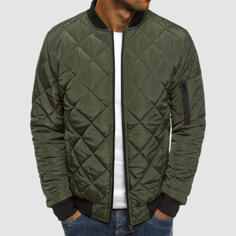 Anton | Herren Gestepptes Warmes Winterstyle Jacke