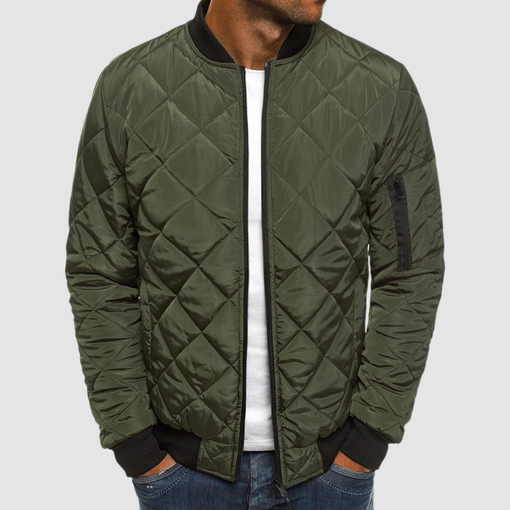 Anton | Herren Gestepptes Warmes Winterstyle Jacke