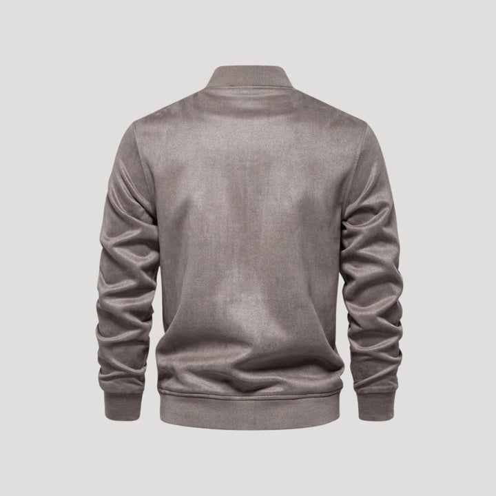 Daniel | Herren Winter Lederjacke Lässiger Bomber Außenmantel