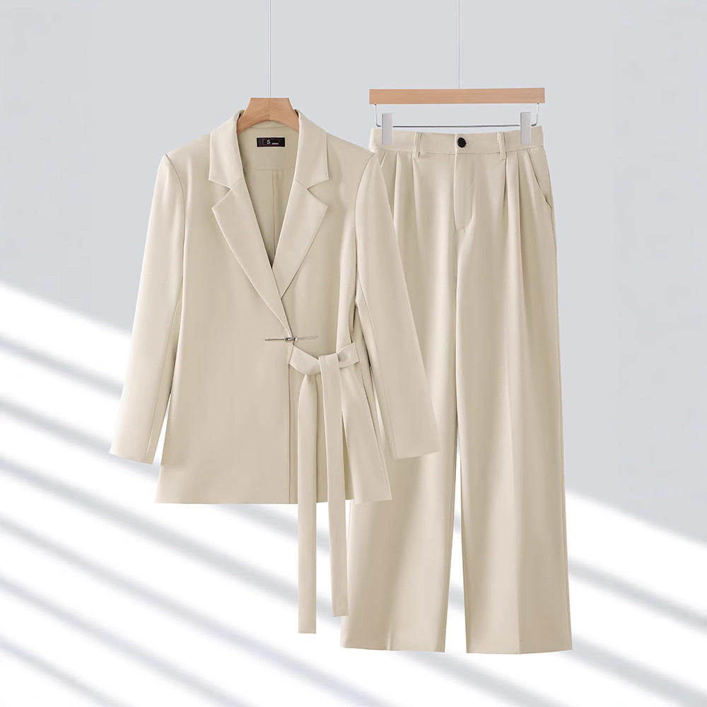 Lydia | Damen Modernes Maßgeschneidertes Anzug-Set mit Langem Blazer
