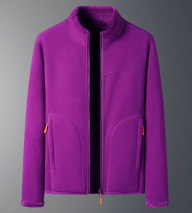 Emil | Damen Warmer Wintermantel mit Stehkragen