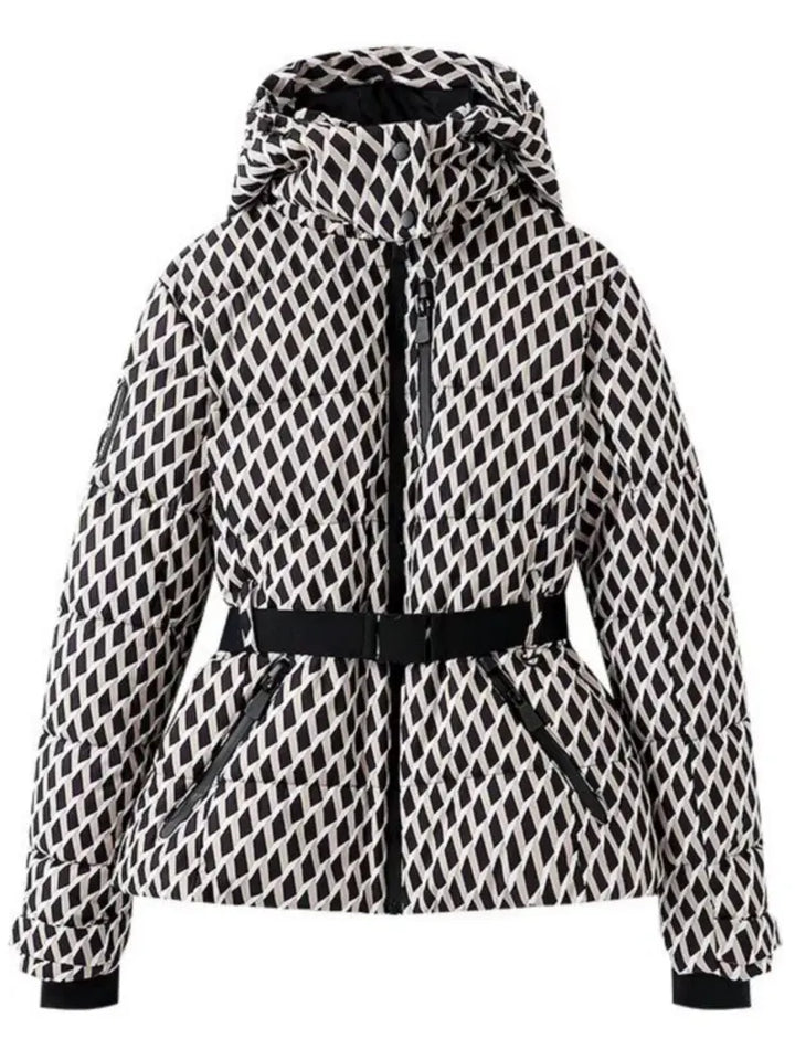 Irina | Damen Winter-Pufferjacke mit Kapuze und Wärmender Polsterung