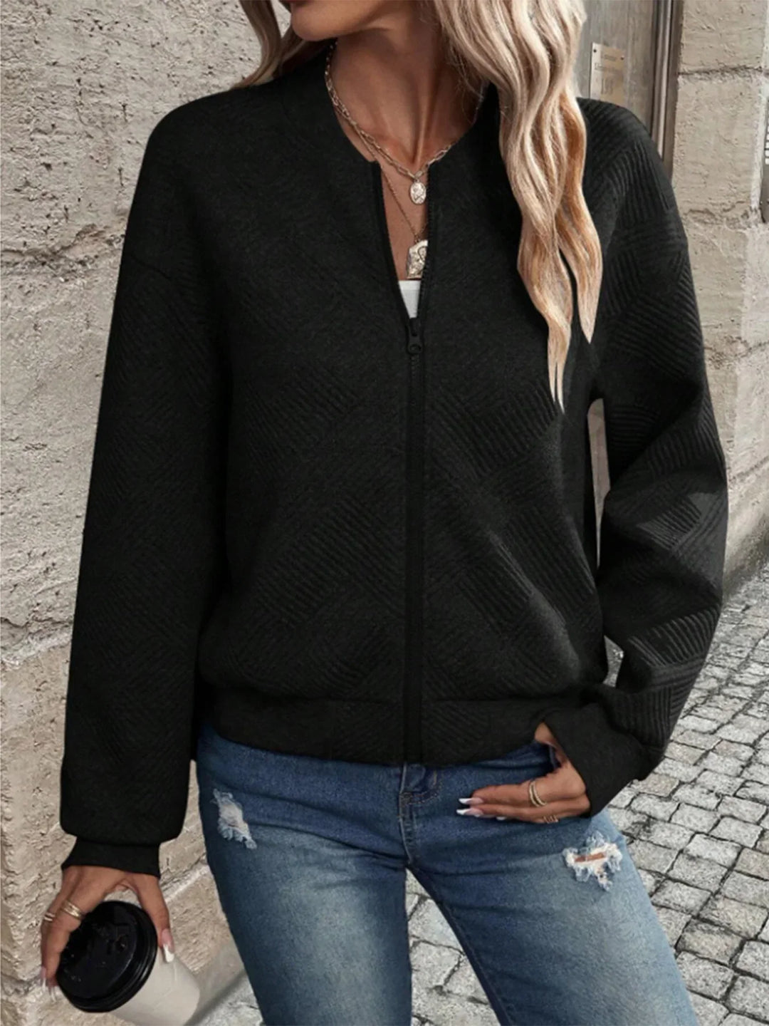 Marta | Stilig Behagelig Bomberjakke