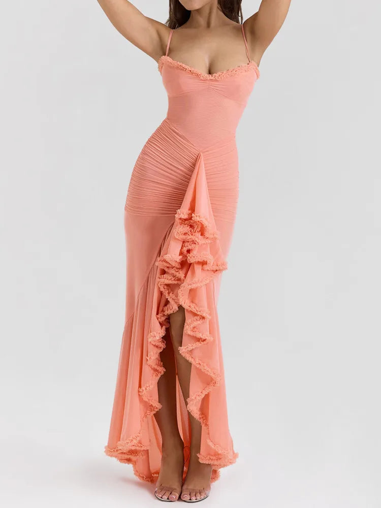 Isabella | Damen trägerloses Kleid für Hochzeitsgäste
