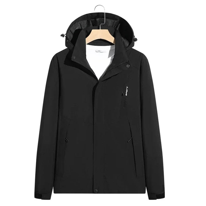 Fabian | Herren Gefütterte Winterjacke mit Kapuze