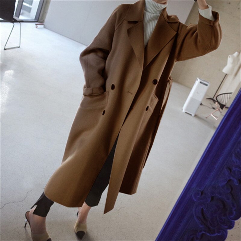 Lara | Damen Winter Wickelmantel im eleganten Design