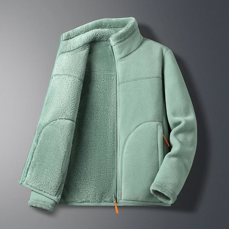 Emil | Damen Warmer Wintermantel mit Stehkragen