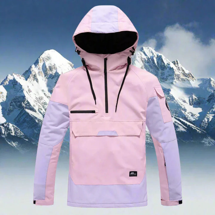 Lara | Damen Winter-Skijacke mit Kapuze und Wärmender Isolierung