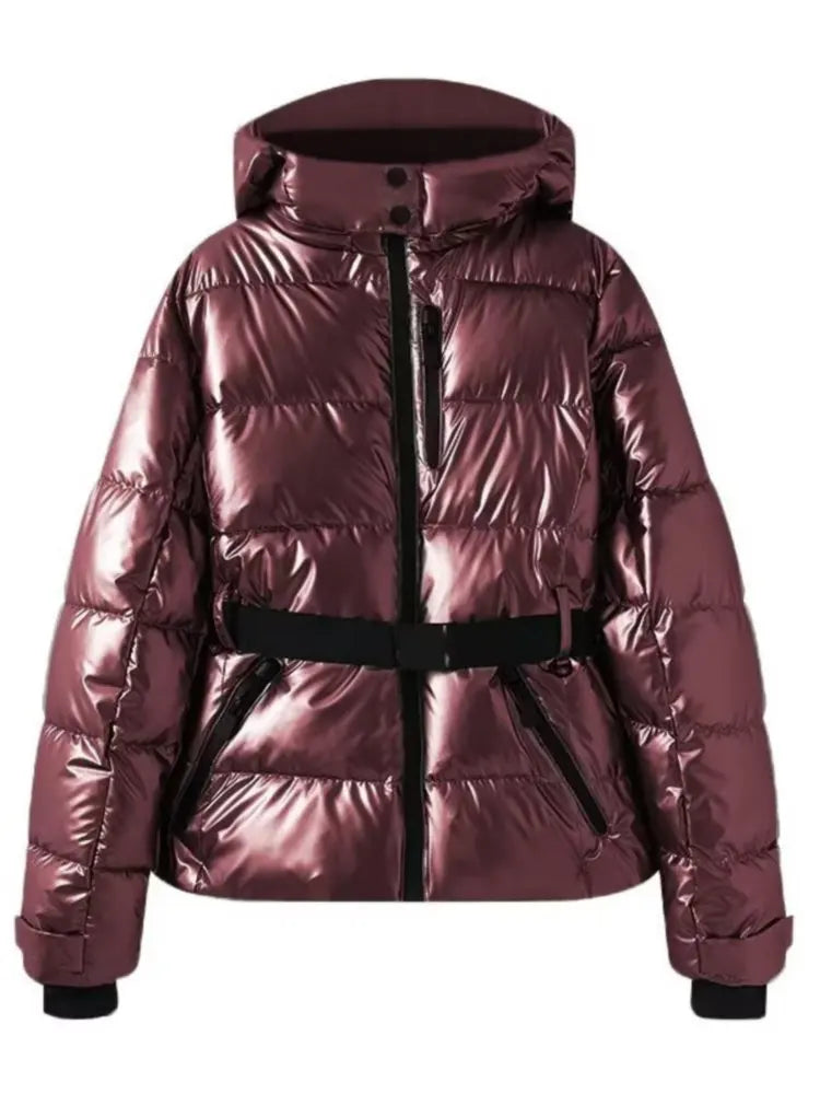 Irina | Damen Winter-Pufferjacke mit Kapuze und Wärmender Polsterung