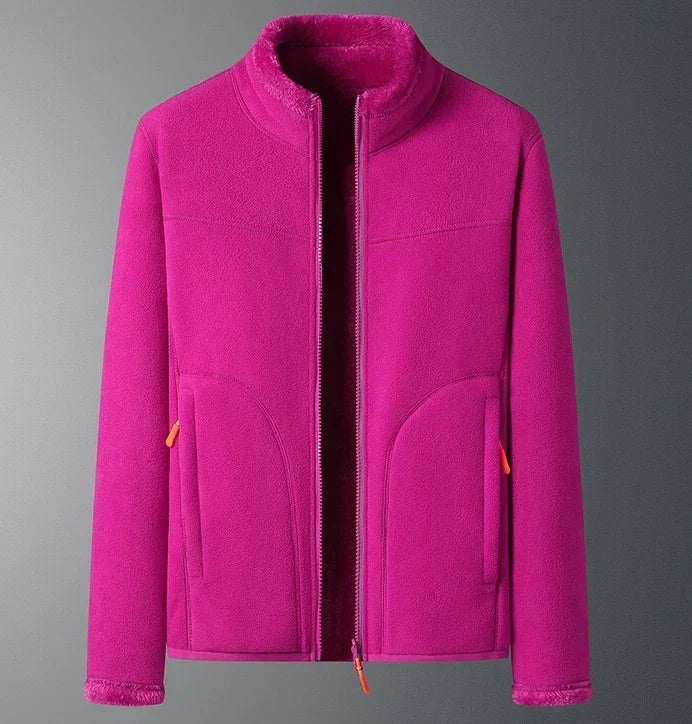 Emil | Damen Warmer Wintermantel mit Stehkragen